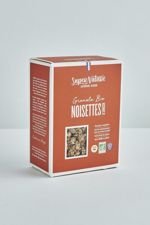 Granola Noisettes en carton de 10 boites de 350 g