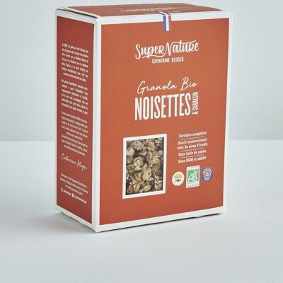 Hazelnut granola in boxes of 10 x 350g boxes