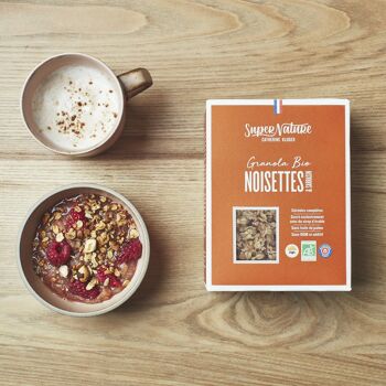 Granola Noisettes en carton de 10 boites de 350 g 3