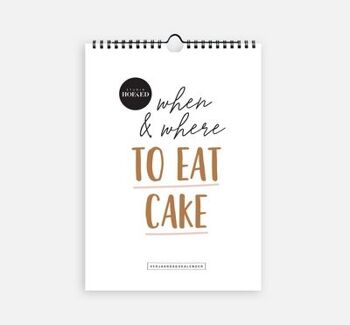 Calendrier d'anniversaire - Quand et où manger un gâteau 1