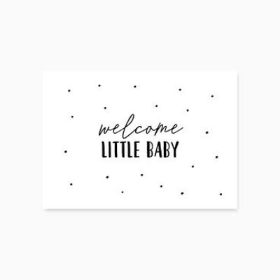 A6-Postkarte || Kleines Baby