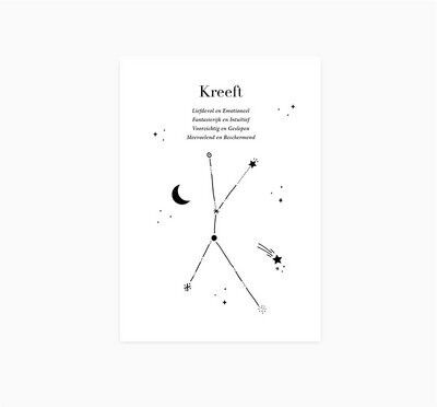 Cartolina | Segno zodiacale | Aragosta