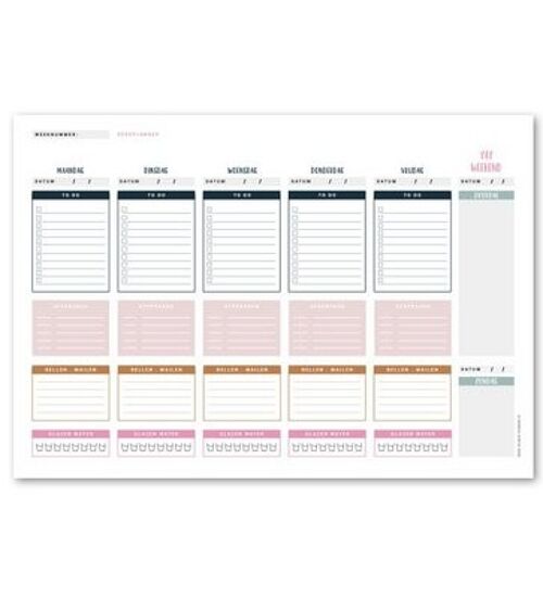 A3 Deskplanner