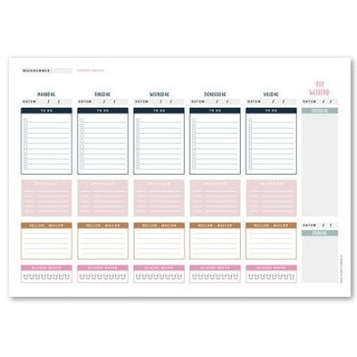 Planificateur de bureau A3