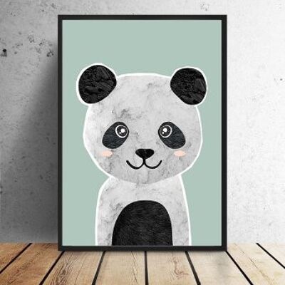 Affiche Ours panda