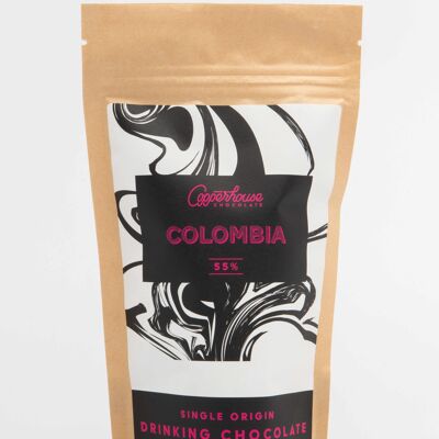 Colombia 55% chocolate caliente de origen único - bolsa barista de 1,5 kg