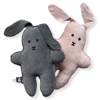 Cuddle Flap le lapin pinky 4