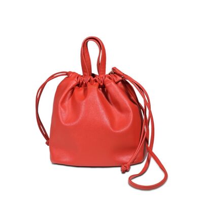 Campo Marzio Jeanne Bucket Bag - Flame Scarlet