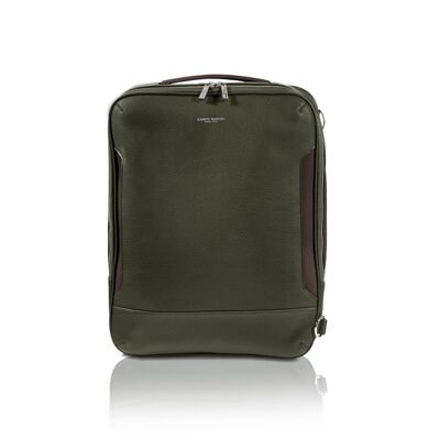 Campo Mazio Jack Large Backpack Briefcase - Military Green