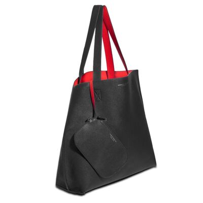 Campo Marzio Colour Tote Bag - Black