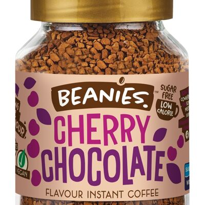Beanies 50 g Instantkaffee mit Kirschschokoladengeschmack