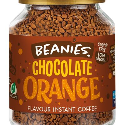 Beanies 50 g Instant-Kaffee mit Schokoladen-Orangen-Geschmack