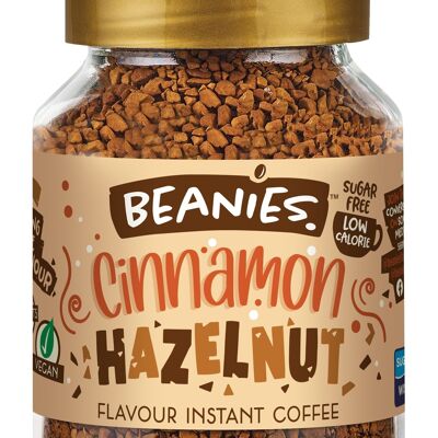 Beanies 50 g de café instantané aromatisé à la cannelle et aux noisettes