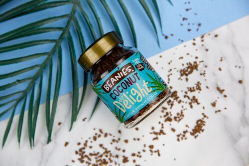 Beanies 50g Coconut Delight Flavoured Instant Coffee