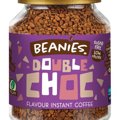 Beanies 50 g de café instantané aromatisé double chocolat