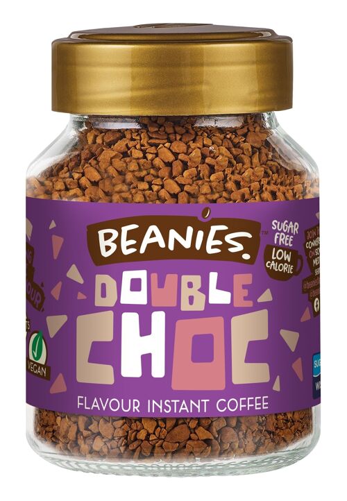 Beanies 50g Double Chocolate Flavoured Instant Coffee