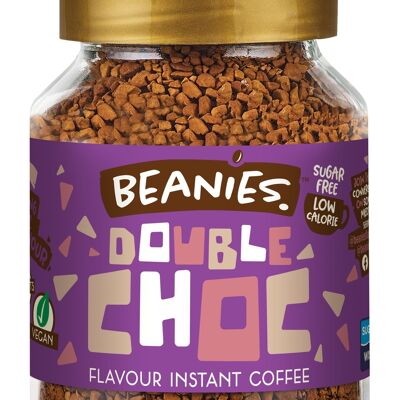 Beanies 50 g de café instantané aromatisé double chocolat