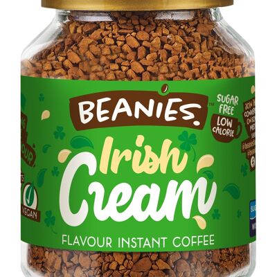 Beanies 50g de café instantané aromatisé à la crème irlandaise