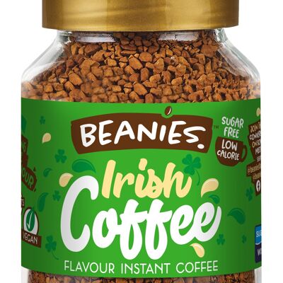Beanies 50g de café instantané aromatisé au café irlandais