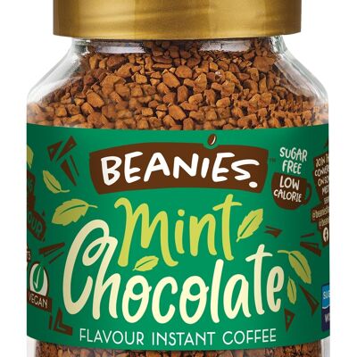 Beanies 50g Caffè istantaneo al gusto di cioccolato e menta