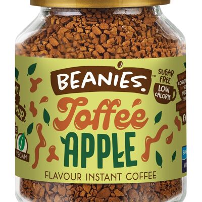 Beanies 50g Toffee Apple Flavoured Instant Coffee
