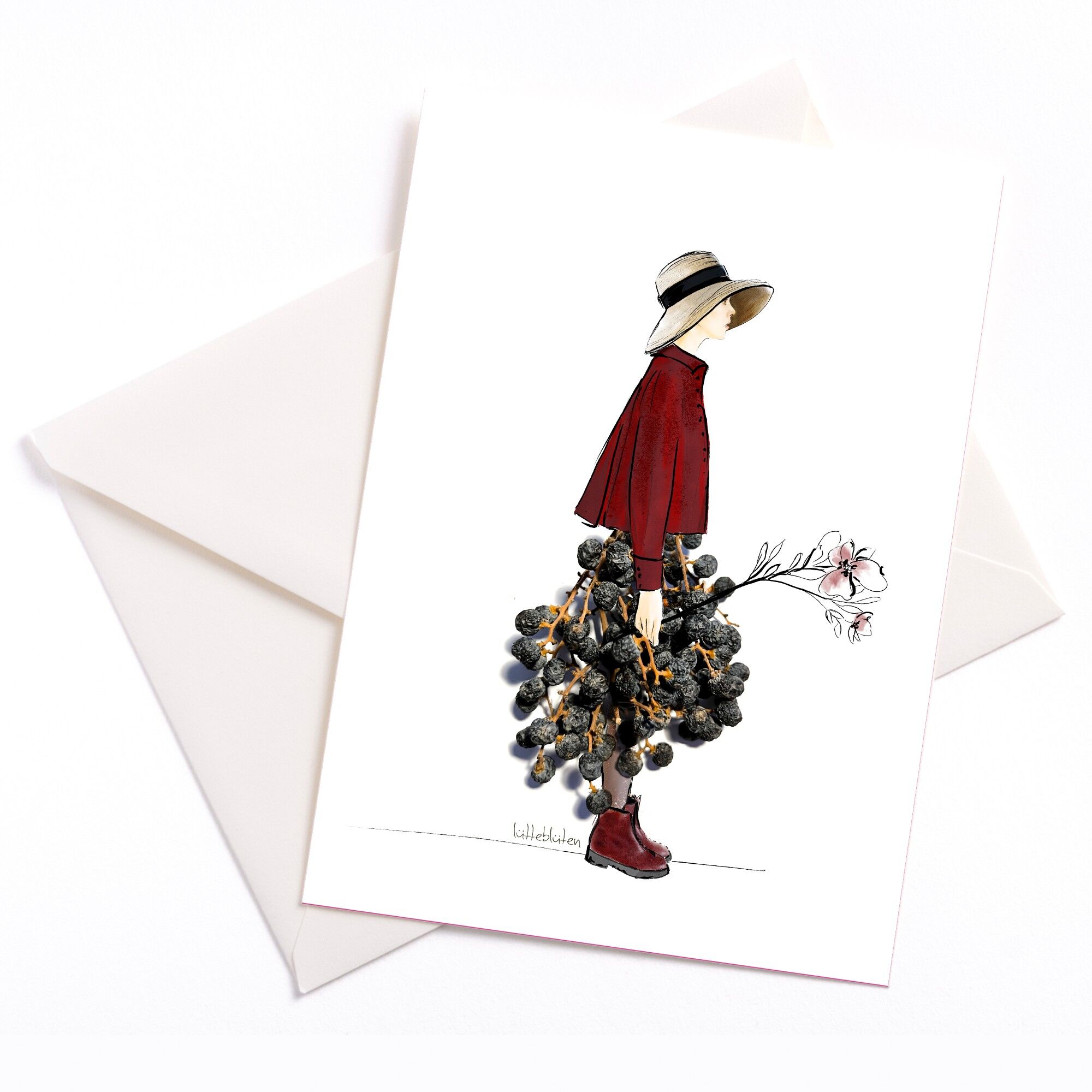 Eternity - Sympathy card with color core and envelope | 403