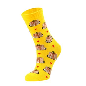 Chaussettes Pancake Sock Damensocken 1