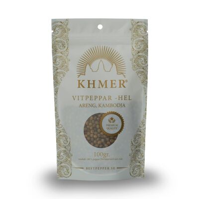 Vitpeppar Areng 100g