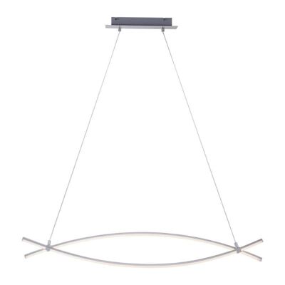 Navigare James Pendant Light 2 Light Source Steel