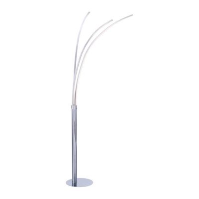 Navigare James Floor Lamp 3 Light Source Chrome