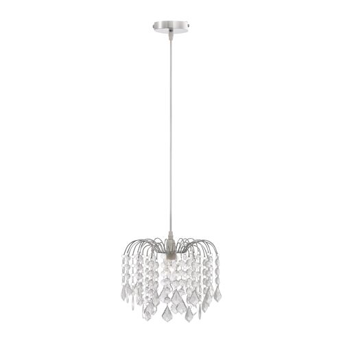 Navigare Whitby Chandelier 1 Light Source Transparent
