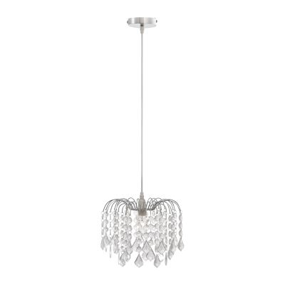 Navigare Whitby Chandelier 1 Light Source Transparent