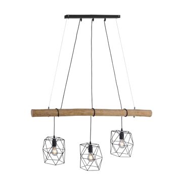 Navigare Calder Suspension 3 Sources de Lumière Noir 1