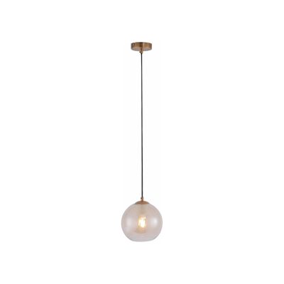 Navigare Radley Pendant Light 1 Light Source Amber