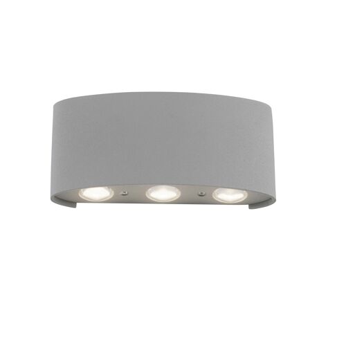 Navigare Stanley Wall Light 3 Light Source Silver