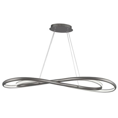 Wofi WIZ COLLIN Smart LED Nickel Matt Pendant Light