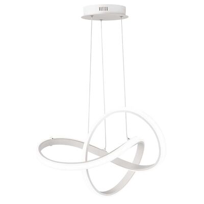 Wofi INDIGO, lámpara de suspensión blanca