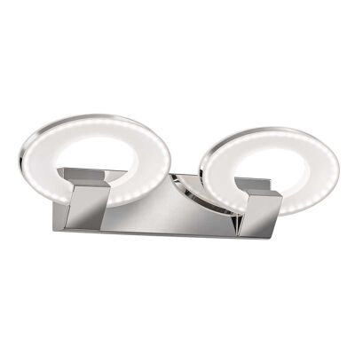 Wofi SPA CINDY Double Wall Light Chrome