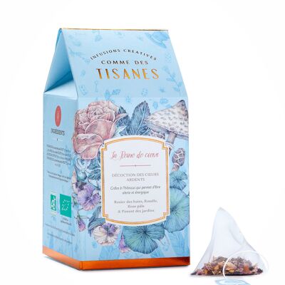 The Queen of Hearts * 16 organic sachets-doses frbio01