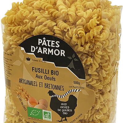 Fusilli Bio aux Oeufs