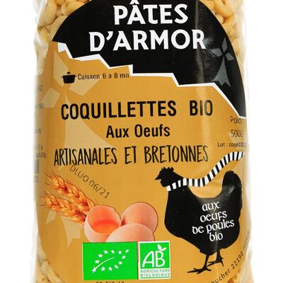 Coquillettes Bio aux Oeufs