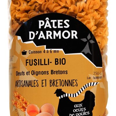 Fusilli Bio à l'Oignon Rosé de Roscoff