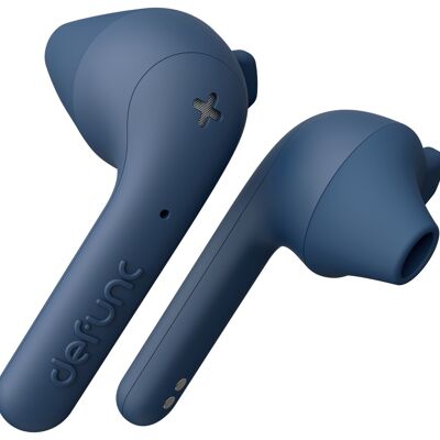 ♩ Defunc TRUE Basic Headphones - Blue ♩