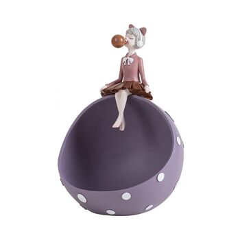 Snack Bowl - Amanda Candy Box - Violet - Rangement Clés et Bijoux 1