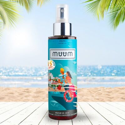 Urucum and Coconut Tanning Oil SPF15