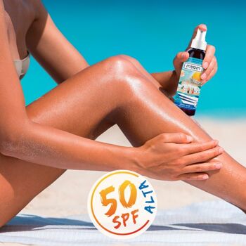 Huile protectrice SPF 50 5