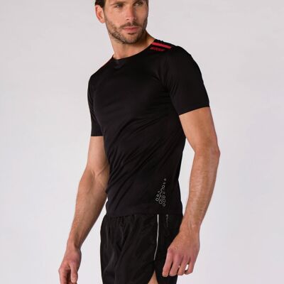 T-shirt Running Oliver Noir