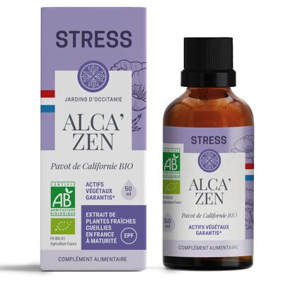 ALCA'ZEN BIO - Stress - Concentrado de plantas francesas frescas