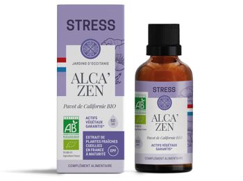 ALCA'ZEN BIO - Stress - Concentré de plantes fraîches françaises