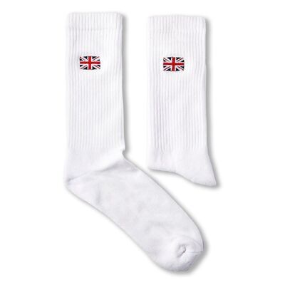 Unisex Union Jack Motif Socks